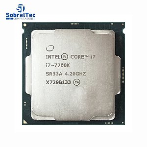 Processador Intel Core I7-7700k 4.2Ghz Quad-Core Lga 1151 8Mb Cache