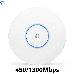 Access Point Unifi Ubiquiti UAP-AC-PRO Br Mimo 2.4/5.0Ghz 450/1300Mbps Homologado