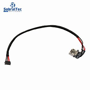 Conector Jack Dc Asus Chromebook 13Cm C100PA C100PA-DB01 2DW3152-000111F Com Cabo