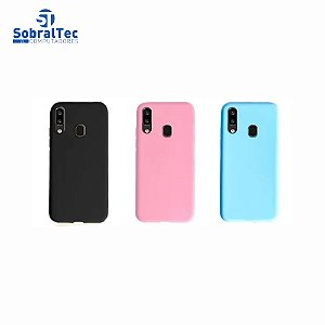 Capa Silicone TPU Varias Cores Borda Anti Impacto Anti-Shock Samsung Galaxy A10s