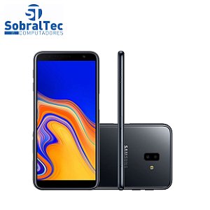 Smartphone Samsung Galaxy J6+ 32 GB preto 3 GB RAM- Semi Novo