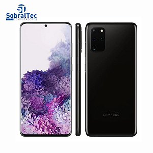 Smartphone Samsung Galaxy S20+ Preto 128GB, 8GB RAM, Tela Infinita de 6.7", Câmera Traseira Quádrupla, Câmera Frontal 10