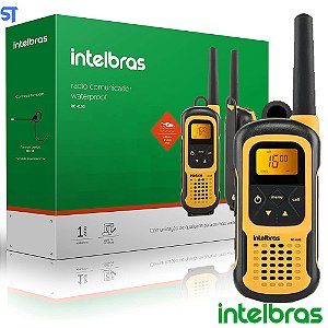Rádio Comunicador Walkie Talkie Intelbras RC4102 - 26 Canais
