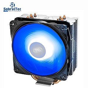 Cooler FAN DeepCool Gammaxx 400 V2, 120mm, LED Azul, Branco - DP-MCH4-GMX400V2-BL