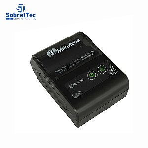 Impressora Térmica 58mm Mini Bluetooth Portátil Sem Fio Com Bolsa de cintura Android Ios Mht-p10
