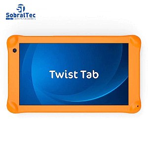 Tablet Positivo Twist Tab Kids T770KB 32GB, Tela 7”, Câmera 2MP, Wi-Fi, Android Oreo e Processador Quad Core de 1.5 GHz