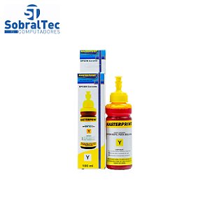 Refil de Tinta Master Bulk Ink Compatível com Epson e HP Corante 100ml Amarelo Imp. Ind