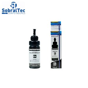 Refil de Tinta Master Bulk Ink Compatível com Epson e HP Corante 100ml BK Preto IMP. IND