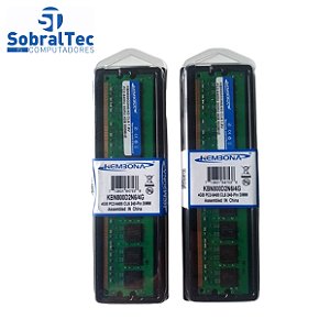 Memoria Ram Desktop Ddr2 4Gb 800Mhz KBN800D2N6/4G Pc2-6400U