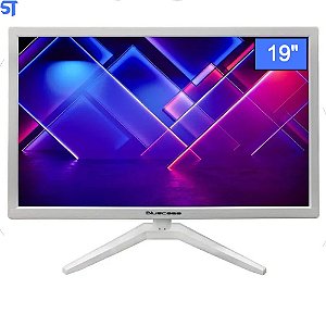 Monitor LED 19" Branco Bluecase BM19D2HVW  HDMI / VGA