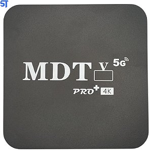 TV Box MDTV V 5G 4K 64GB / 8GB RAM / Android 10.1 - Preto