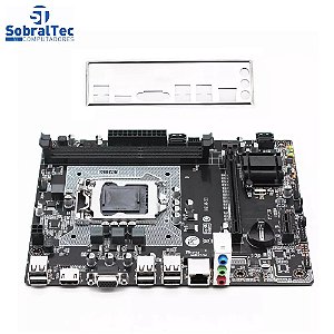Placa Mãe H61M-S1 Lga 1155 Ddr3 Intel i3 i5 i7 Machinist Good Luck 7 Store