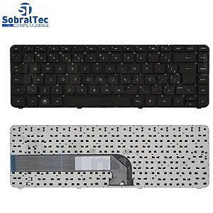 Teclado Notebook Compativel Com Hp Pavilion Dv4-3000 Dv4-4000 - Preto- Frame - Br