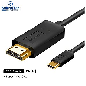 Cabo Conversor USB Tipo C Para Cabo HDMI 4K do Celular Para TV