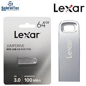 Pendrive usb3.0 Lexar 64Gb M35 100 MB/s