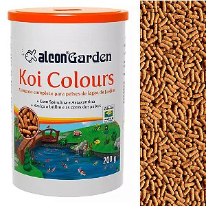 Ração Peixes Ornamentais Alcon Garden Koi Colours 200g