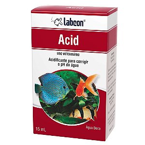 Alcon Labcon Acid 15ml Reduz o pH da Águas de Aquários