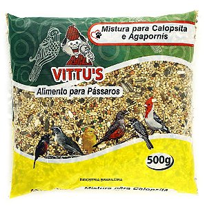 Mistura Para Calopsita e Agaporni Vittus 500g