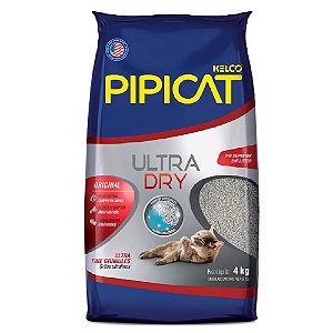 Granulado Higiênico Pipicat Ultra Dry Para Gatos - AmorePets - O