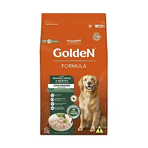 Ração Golden Fórmula Cães Adultos Raças Médias e Grandes Sabor Frango e Arroz - PremierPet