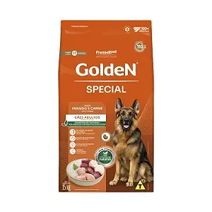 Ração Golden Special Cães Adultos Sabor Frango e Carne - PremierPet