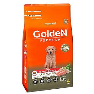 Ração Golden Fórmula Cães Filhotes Sabor Frango e Arroz - PremierPet