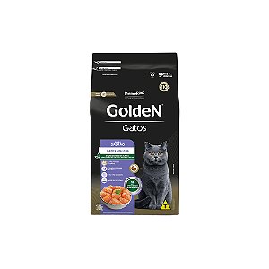 Ração Golden Gatos Adultos Sabor Salmão - PremierPet