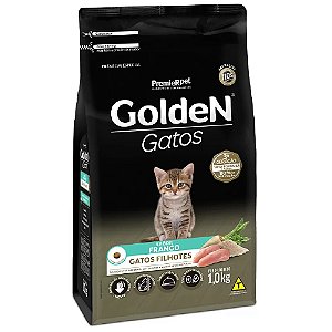 Ração Golden Gatos Filhotes Sabor Frango - PremierPet