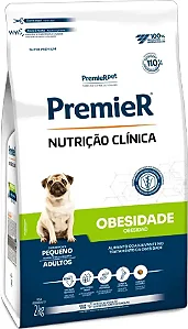Ração Premier Nutrição Clínica Obesidade Cães Adultos Porte Pequenos - PremierPet