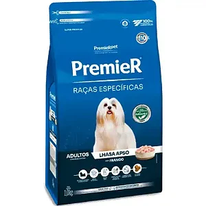 Ração Premier Raças Específicas Lhasa Apso Adultos Sabor Frango - PremierPet