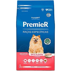 Ração Premier Raças Específicas Spitz Alemão Adultos Sabor Frango - PremierPet