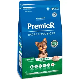 Ração Premier Raças Específicas Yorkshires Filhotes Sabor Frango - PremierPet