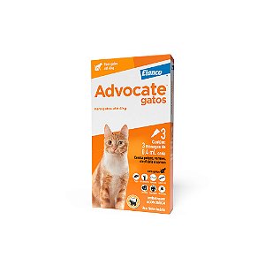 Antipulgas  Advocate para Gatos Até 4Kg 0,4ml - Elanco