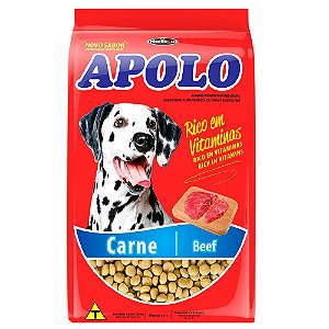 Ração Apolo Cães Adultos Sabor Carne