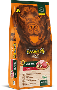Ração Special Dog Gold Performance Cães Adultos Sabor Carne e Frango 15kg