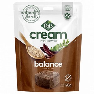 Snack Mini Brownie Recheado Nats Cream Balance 120g