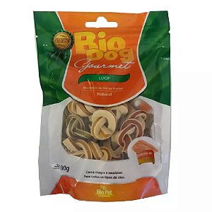 Snack Natural Biodog Gourmet Loop Sabor Fango 100g