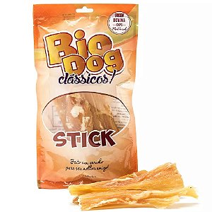 Snack Natural Biodog Clássicos para Cães Sabor Stick 3un