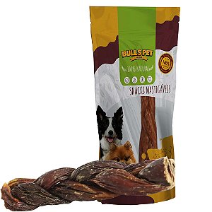 Snack Natural Bulls Pet Trança Bovina para Cães