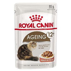 Ração Úmida Royal Canin Ageing 12+ Gatos Acima 12 Anos Wet