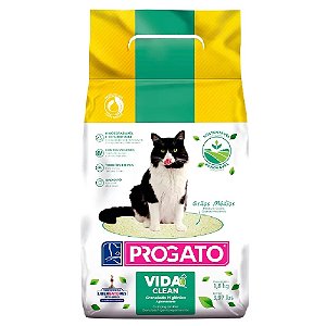 Granulado Higiênico Progato Vida Clean Para Gatos 1,8kg