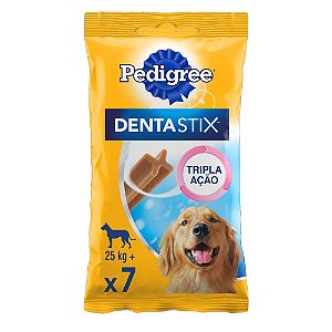 Snack Pedigree Dentastix Cães Adultos Raças Grandes 7 Unidades