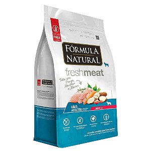 Ração Fórmula Natural Fresh Meat Cães Adultos Porte Médio Sabor Frango