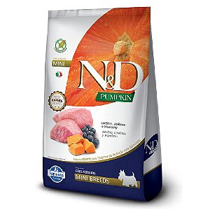 Ração N&D Pumpkin Cães Adultos Cordeiro, Abóbora e Blueberry