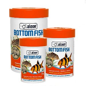 Alimento Alcon Bottom Fish - Ração Completa para Peixes de Fundo
