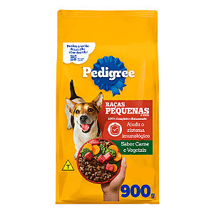 Ração Pedigree Cães Adultos Raças Pequenas e Mini Sabor Carne e Vegetais
