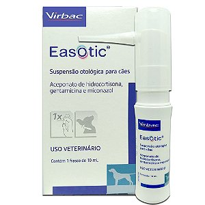 Suspensão Otológica Easotic 10ml - Virbac