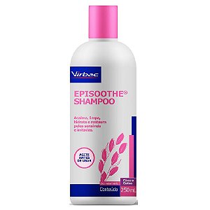 Shampoo Episoothe Para Peles Sensíveis 250ml - Virbac