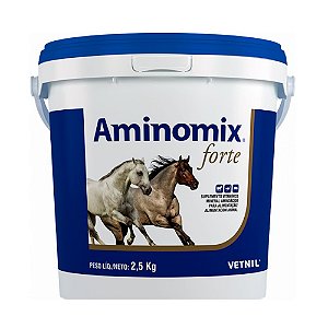 Suplemento Vitamínico Aminomix Forte 2,5kg - Vetnil
