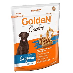 Snack Biscoito Golden Cookie Assados Cães Adultos 350g Sem Transgênicos - PremierPet